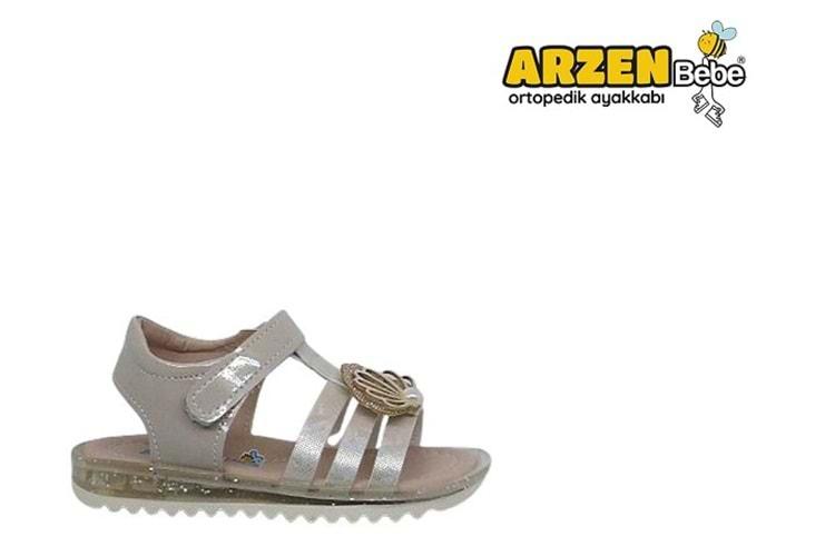 B- ARZEN SANDALET - KIZ - 7019 - SEDEF