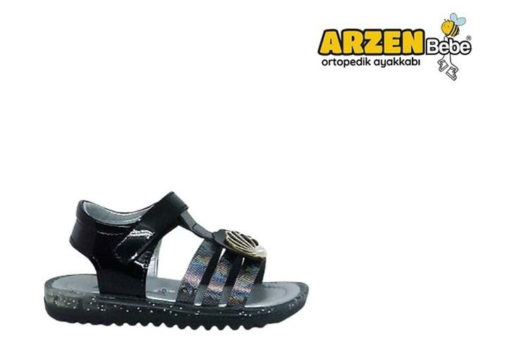 B- ARZEN SANDALET - KIZ - 7019 - SİYAH