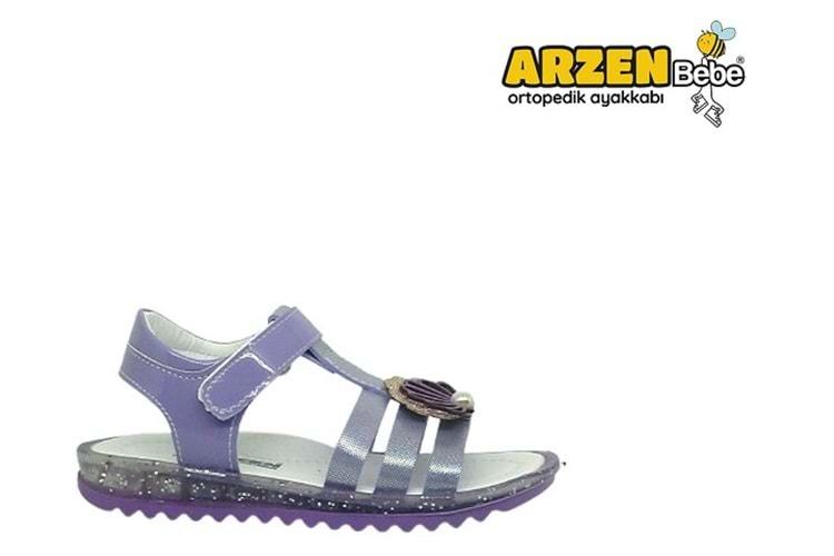 P- ARZEN SANDALET - KIZ - 8019 - LİLA