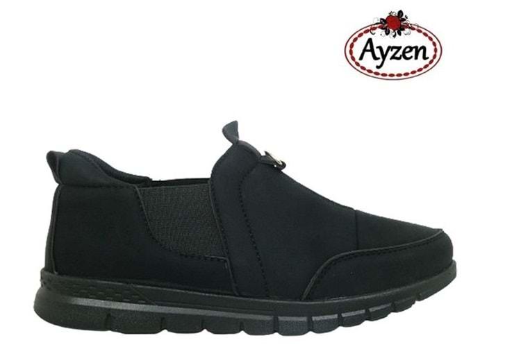 Z- AYZEN COMFORT - POLİ - Z-5009 - SİYAH - 37-41 NO