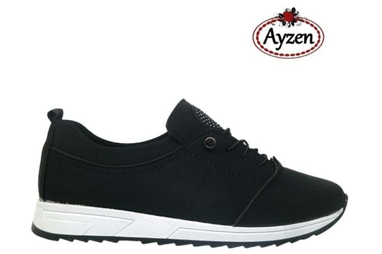 Z- AYZEN COMFORT - TERMO - Z-2601 - SİYAH-BEYAZ - 38-41 NO
