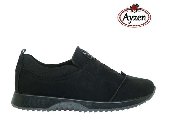 Z- AYZEN COMFORT - TERMO - Z-2602 - SİYAH-SİYAH - 37-40 NO