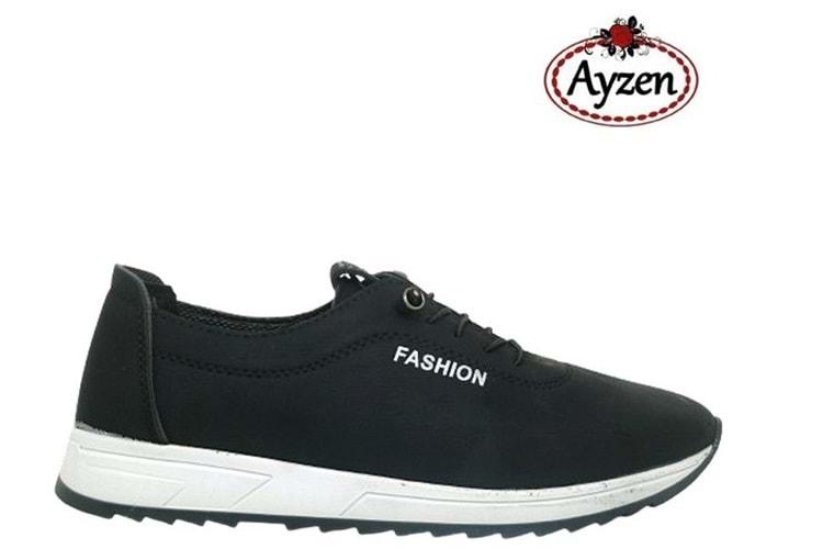 Z- AYZEN COMFORT - TERMO - Z-2603 - SİYAH-BEYAZ - 37-41 NO