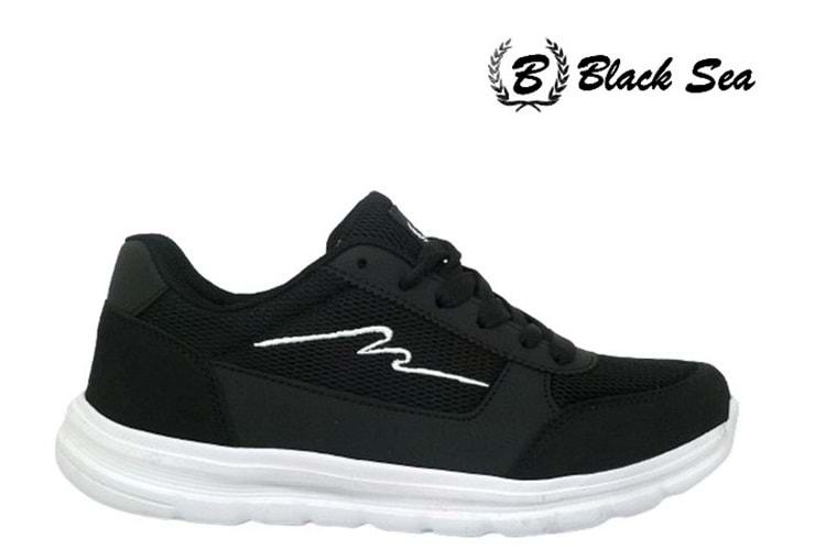 Z- BLACK SEA SPOR - 612 - ANORAK / SİYAH-BEYAZ