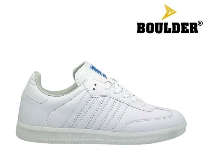 G- BOULDER SPOR - 1726 - CİLT / BEYAZ-BEYAZ