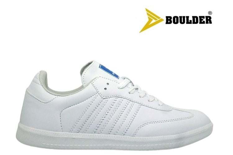 M- BOULDER SPOR - 1726 - CİLT / BEYAZ-BEYAZ