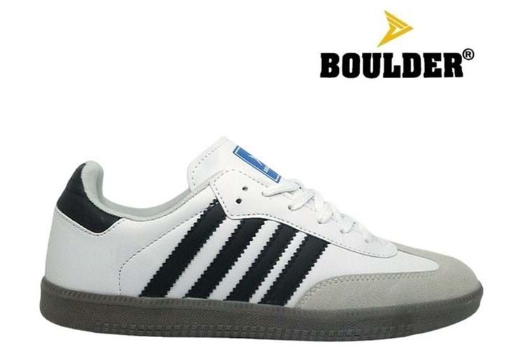 M- BOULDER SPOR - 1726 - CİLT / BEYAZ-SİYAH