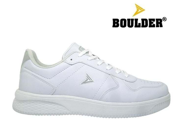 M- BOULDER SPOR - 9008 - CİLT / BEYAZ-BUZ
