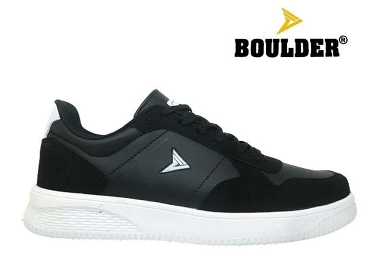 M- BOULDER SPOR - 9008 - CİLT / SİYAH-BEYAZ