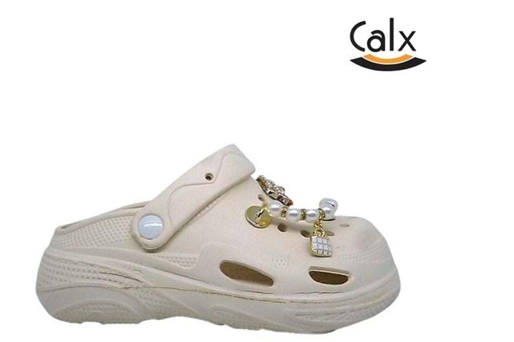 F- CALX EVA TERLİK - EF-6990 - KREM-(BLONDE)