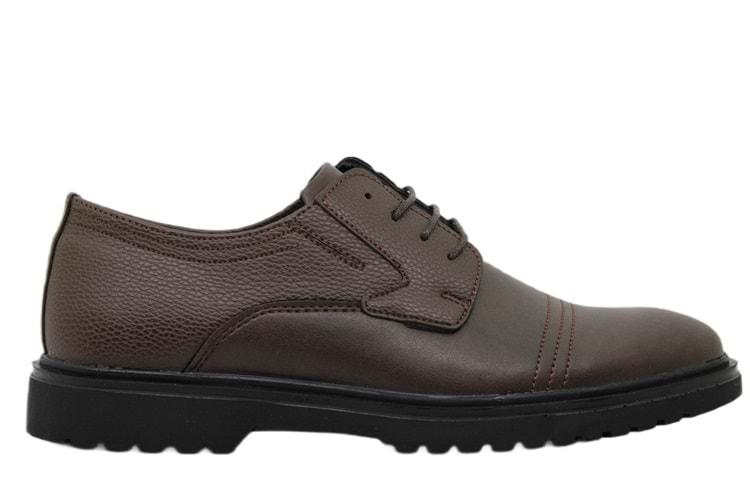 M- CONTEYNER AYAKKABI - 455-02 - ROYAL-KAHVE-KARAYEL