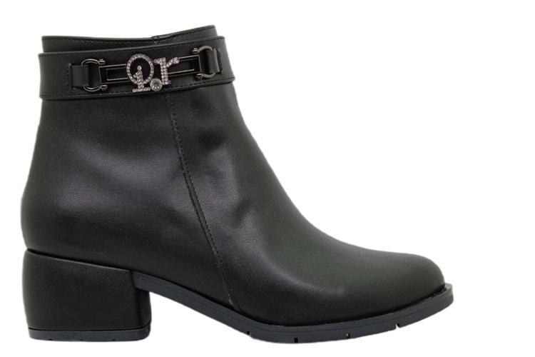 Z- ERBAY BOT KISA - 4016 - SİYAH-CİLT