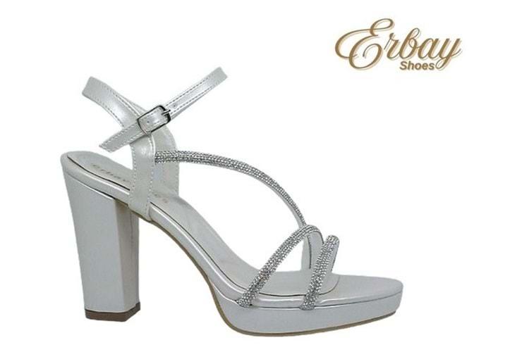 Z- ERBAY SANDALET - PLATFORM - 388 - CİLT-SEDEF