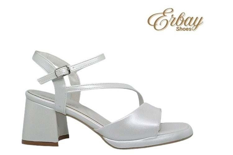 Z- ERBAY SANDALET - PLATFORM - 402 - CİLT-SEDEF