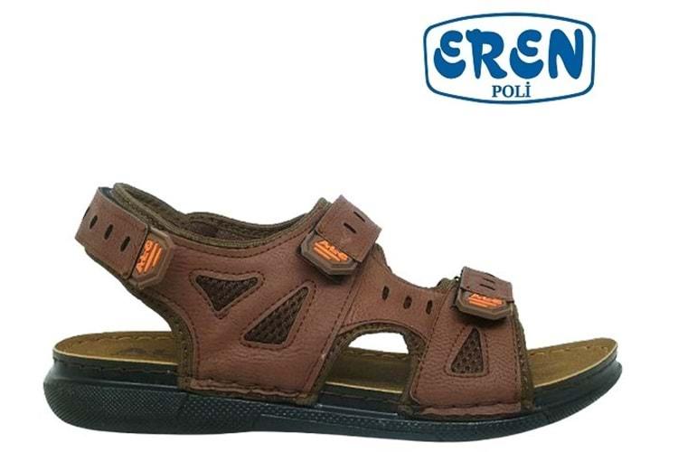 M- EREN POLİ SANDALET - 5201 - KAHVE