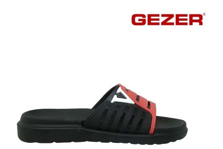 G- GEZER TERLİK EVA - 15369 - SİYAH-KIRMIZI