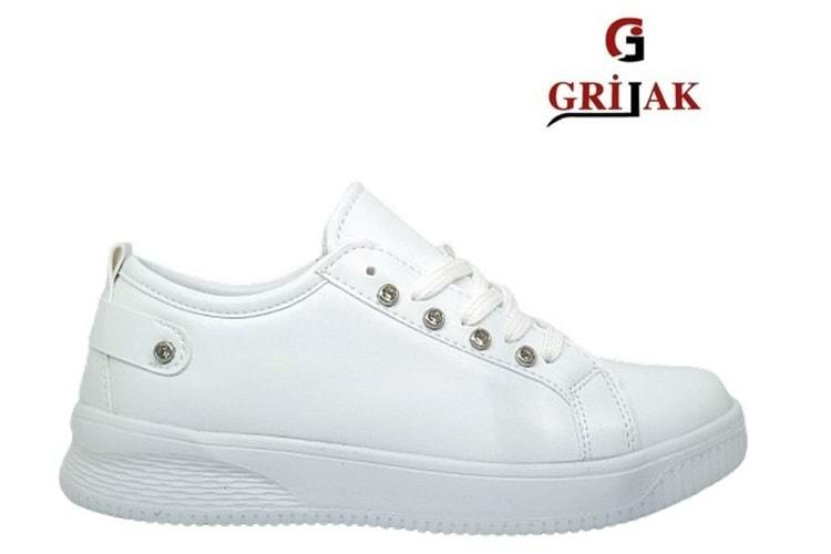 Z- GRİJAK SPOR - 201 - CİLT / BEYAZ-BEYAZ