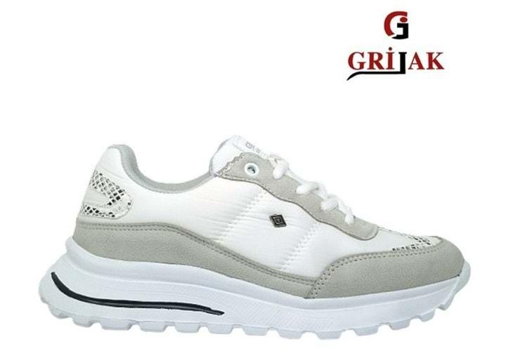 Z- GRİJAK SPOR - RONİ - CİLT / BEYAZ
