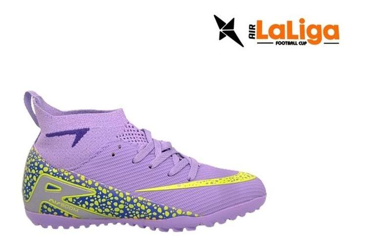 F- AIR LALİGA H.SAHA - 610 - ÇORAPLI - LİLA-SARI