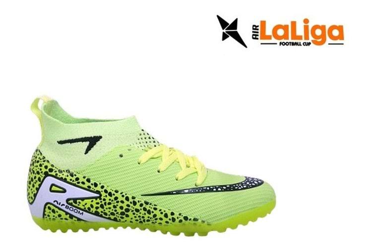 F- AIR LALİGA H.SAHA - 610 - ÇORAPLI - YEŞİL-SİYAH