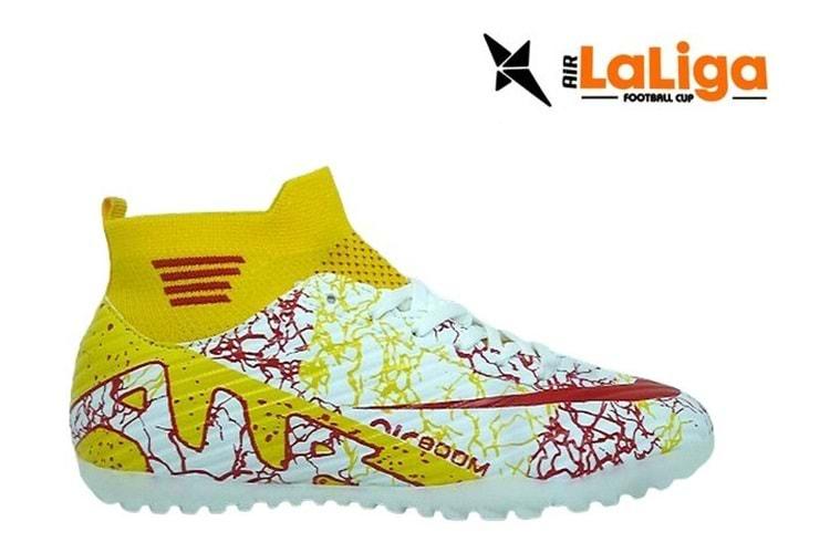 G- AIR LALİGA H.SAHA - 565 - ÇORAPLI - BEYAZ-KIRMIZI-DESENLİ