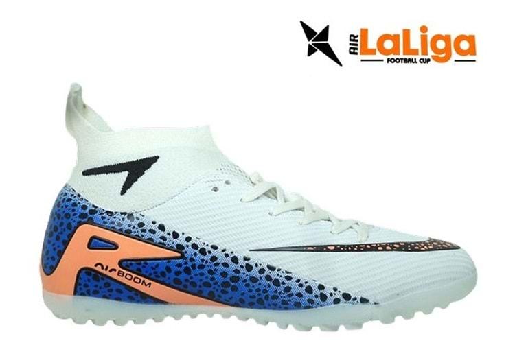 M- AIR LALİGA H.SAHA - 610 - ÇORAPLI - BEYAZ-SİYAH