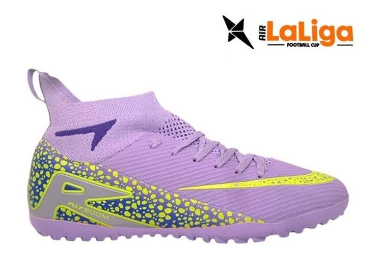 M- AIR LALİGA H.SAHA - 610 - ÇORAPLI - LİLA-SARI