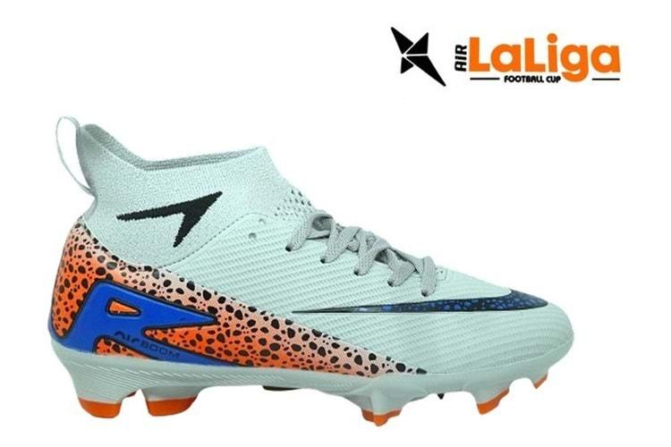 G- AIR LALİGA KRAMPON - 610 - ÇORAPLI - BUZ-SİYAH