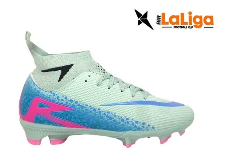 G- AIR LALİGA KRAMPON - 610 - ÇORAPLI - SU-YEŞİL-MAVİ