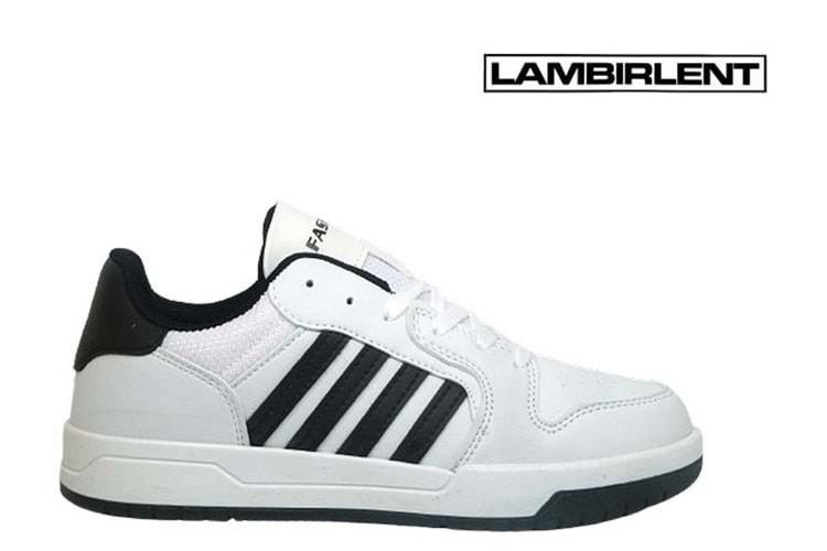 G- LAMBIRLENT SPOR KEST - 2200-1 - BEYAZ-SİYAH-SİYAH
