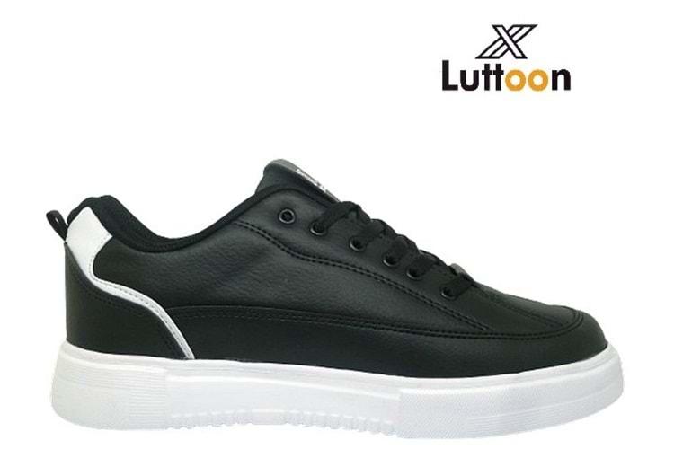 M- LUTTOON SPOR - 4302 - CİLT / SİYAH-BEYAZ