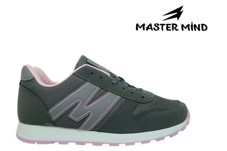 G- MASTER MİND SPOR - 077 - ANORAK / FÜME-PEMBE
