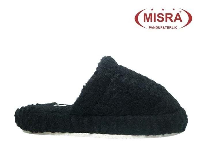Z- MISRA - EV İÇİ TERLİK - HAVLU - SİYAH