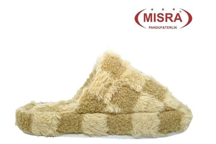 Z- MISRA - EV İÇİ TERLİK - KARELİ - BEJ