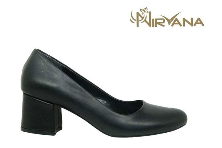 Z- NİRVANA AYAKKABI - 1350 - CİLT-SİYAH - 38-40 NO
