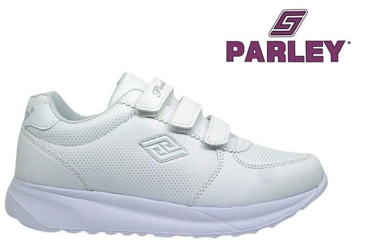 Z- PARLEY SPOR - 918 - CİLT / CIRTLI - BEYAZ-GÜMÜŞ