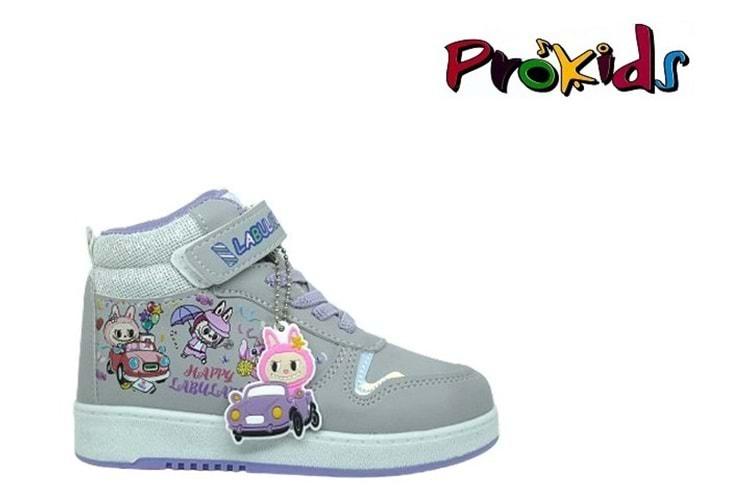 P- PROKİDS SPOR BASKET - 4444 - CİLT / GRİ-LİLA