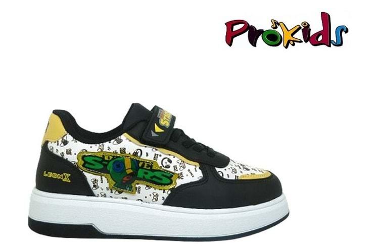 F- PROKİDS SPOR - 4012 - CİLT / SİYAH-BEYAZ