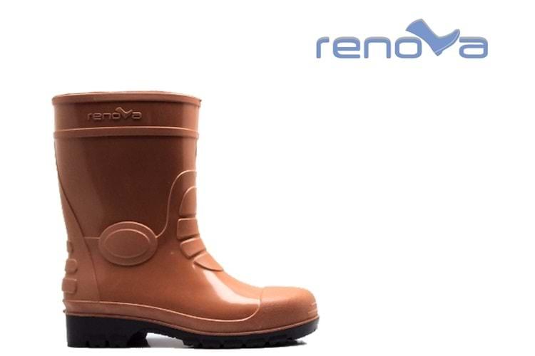 M- RENOVA ÇİZME - KISA - MK-01 - 41-43 - KAHVE