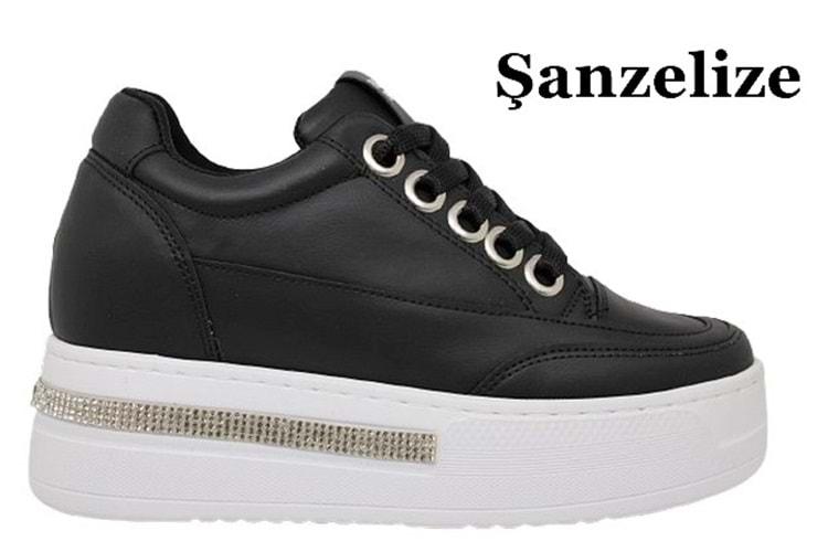 Z- ŞANZELİZE SPOR - K-71 - GİZLİ TOPUK - SİYAH-B.T.