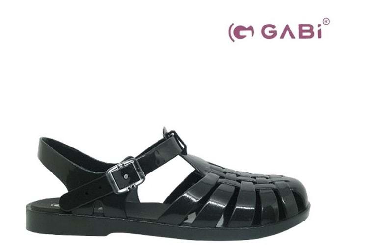 Z- GABİ DENİZ ŞEFFAF SANDALET - J-3 - SİYAH