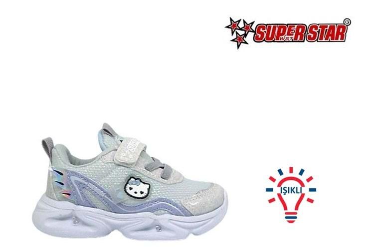 B- SÜPERSTAR SPOR IŞIKLI - 305-18 - ANORAK / BUZ-FÜME