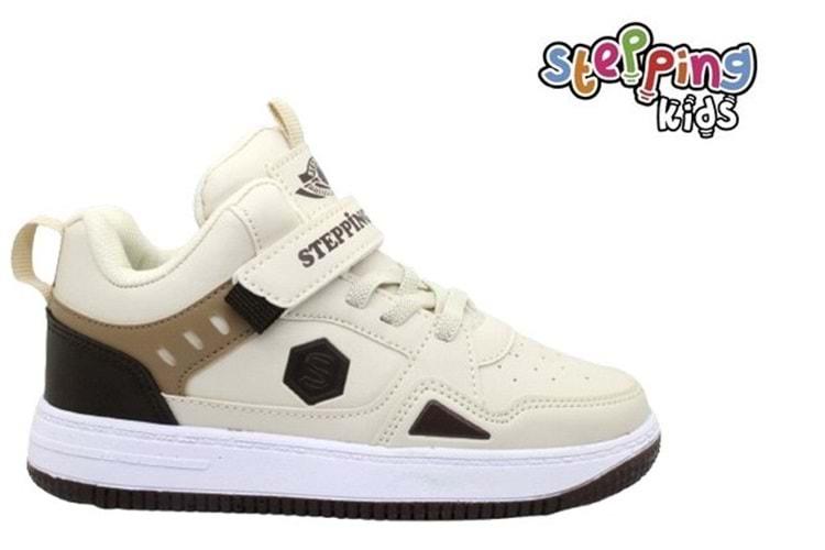 F- STEPPİNG SPOR BASKET - N-365 - CİLT / BEJ-KAHVE