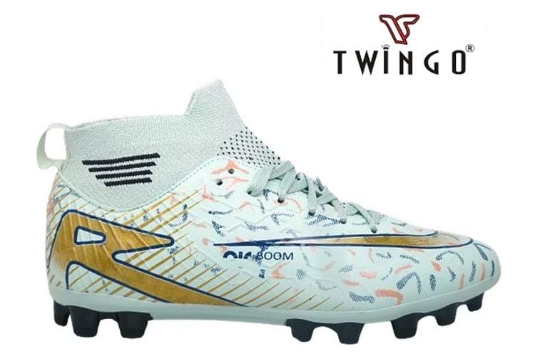 M- TWİNGO KRAMPON - 595 - ÇORAPLI - SU-YEŞİL-SOMON