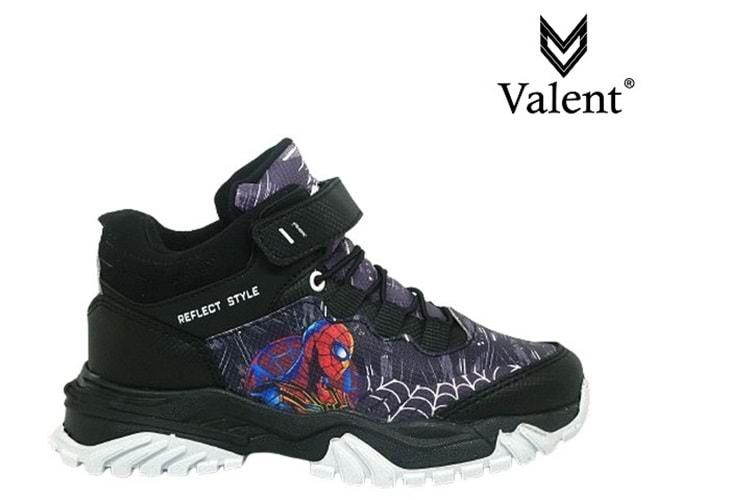 F- VALENT SPOR TREKKİNG - BASKET - C-04 - SİYAH-BEYAZ