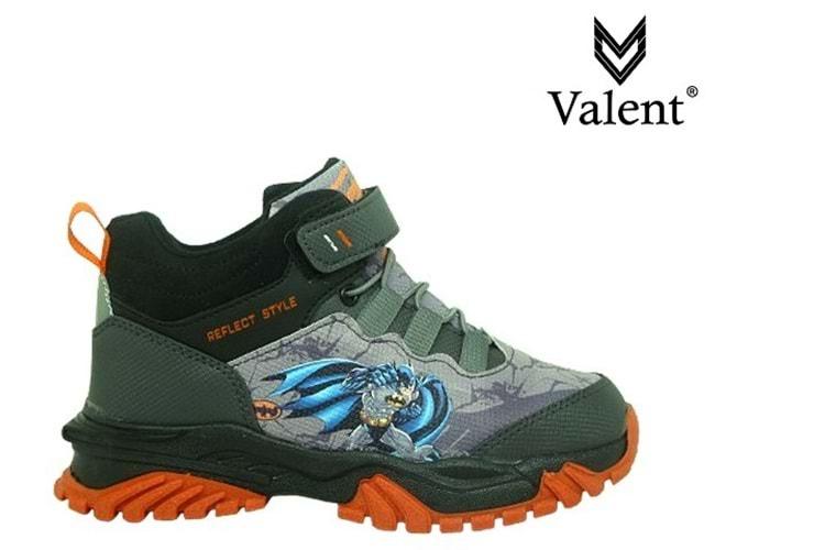 F- VALENT SPOR TREKKİNG - BASKET - C-0402 - FÜME-TURUNCU