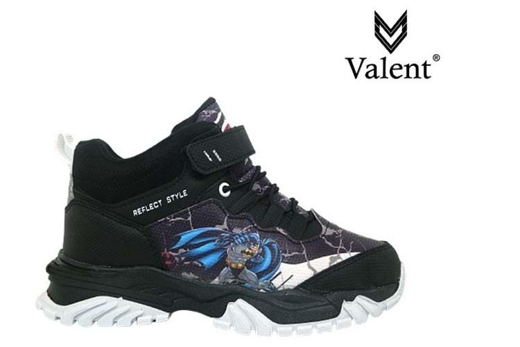 F- VALENT SPOR TREKKİNG - BASKET - C-0402 - SİYAH-BEYAZ