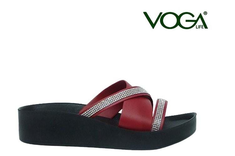 Z- VOGA TERLİK - 1400-176 - KIRMIZI-DÜZ