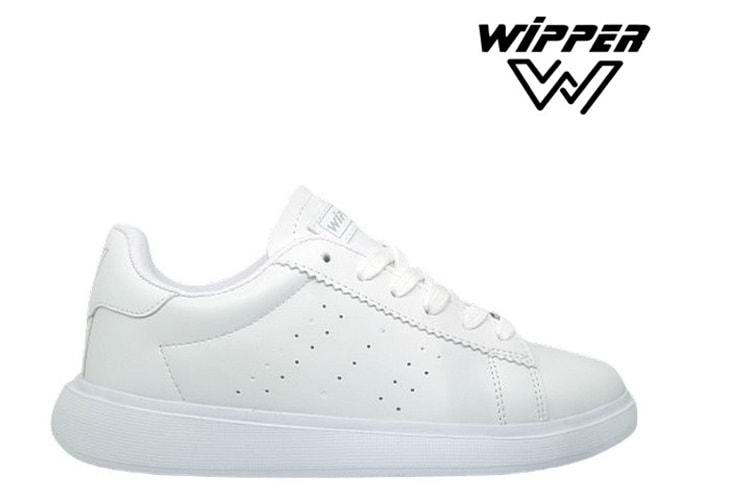 G- WİPPER SPOR - 033 - CİLT / BEYAZ-BEYAZ