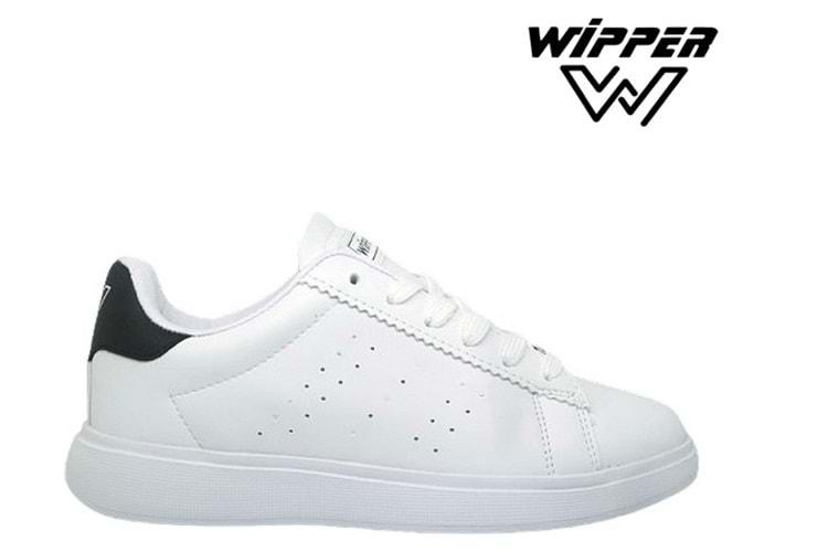G- WİPPER SPOR - 033 - CİLT / BEYAZ-SİYAH